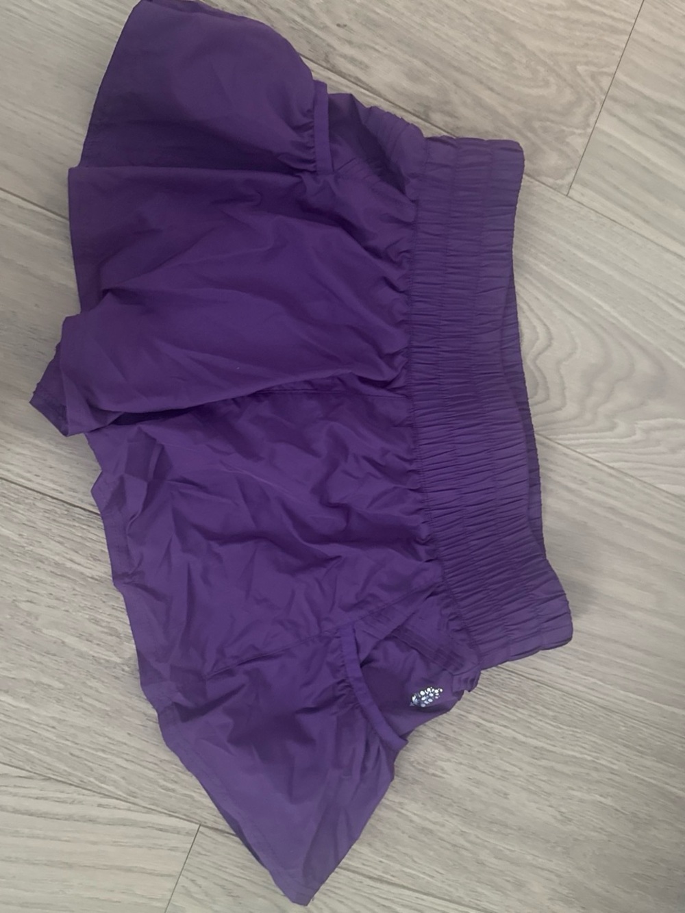 Free People Purple Athletic Shorts